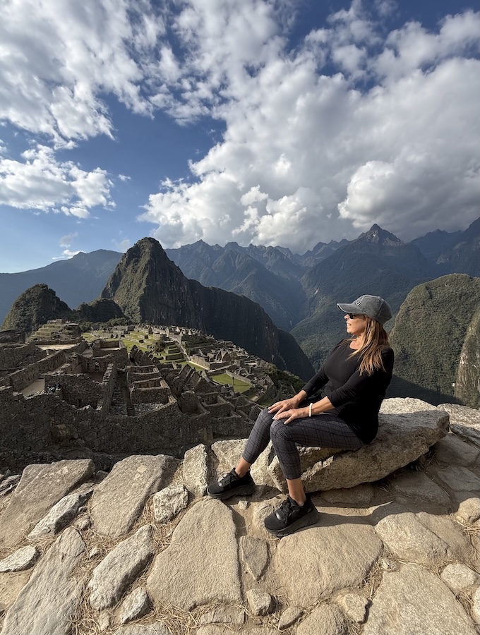 Yenny Velandia en Machu Picchu